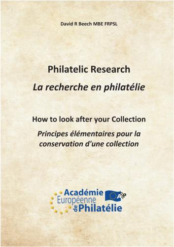 Philatelic Research, David R. Beech